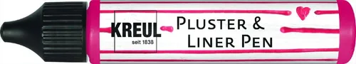 Kreul PicTixx Pluster & LinerPen rubinrot 29 ml