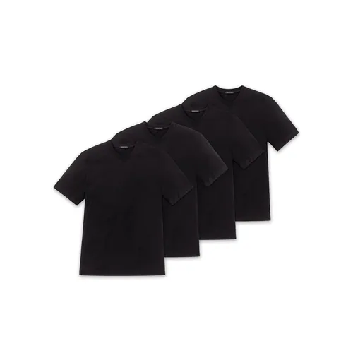 American T-Shirt Herren T-Shirt von SCHIESSER - Bequeme Herren T-Shirts im praktischen 3er-Pack. Hochwertige Baumwolle sorgt für angenehmen Tragekomfort. Erhältlich in verschiedenen Farben und Größen.