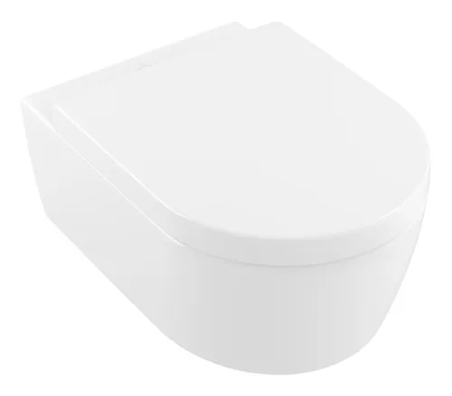 Villeroy & Boch Avento Wand-Tiefspülklosett DirectFlush Combi-Pack 5656HR01 - Sanitäranlagen & Zubehör, inklusive WC-Sitz mit QuickRelease und SoftClosing Funktion für höchsten Komfort und einfache Reinigung.