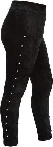 Mädchen Nicki Thermo Hose Leggings Nieten 30533 Schwarz 116
