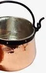CopperGarden Kupferkessel 3 L mit Henkel - Kochtöpfe - Robuster und lebensmittelechter Feuerkessel für optimale Wärmeleitung, ideal für Gulasch und Feuerzangenbowle.