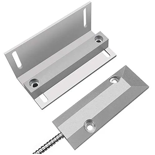 Alarm-Magnetkontakte für Rollladen-Garagentor-Schaltsensor NC mit L-Halterung