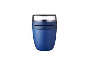Mepal Ellipse Lunchpot Müslibecher, 500+200ml, vivid blue von Mepal