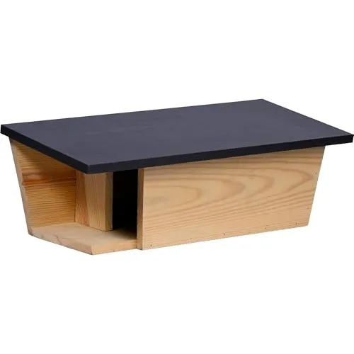 dobar® Spezial-Nistkasten für Bachstelzen - Hochwertige Nisthilfe aus Kiefernholz - Nistkästen aus FSC-zertifiziertem Kiefernholz, ideal für Bachstelzen. Mit praktischem Design und einfacher Montage für naturnahe Lebensräume.