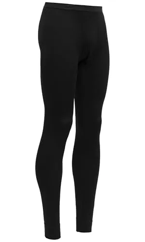 Devold of Norway Jakta Merino 200 Long Pants M Herren (Schwarz XXL) - Funktionsunterwäsche aus hochwertiger Merinowolle für optimale Wärmeisolierung und Feuchtigkeitsmanagement, ideal für Outdoor-Abenteuer bei kühlen Temperaturen.