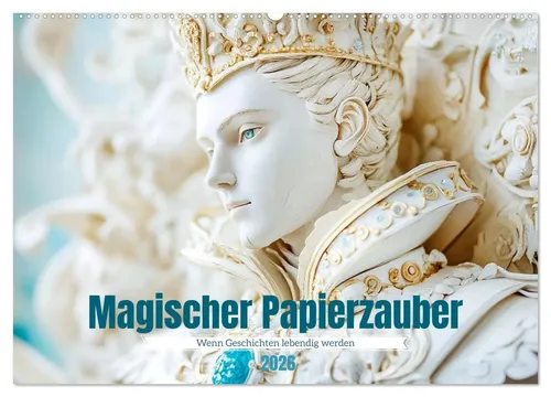 Daniela Tapper | Magischer Papierzauber (Wandkalender 2026 DIN A2 quer),...