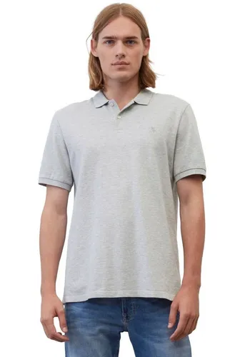 Marc O'Polo Herren T-Shirt B21223053092 in Grau, L EU - Poloshirt für Herren aus 100% Bio-Baumwolle, ideal für eleganten Tragekomfort und Vielseitigkeit in jedem Kleiderschrank.