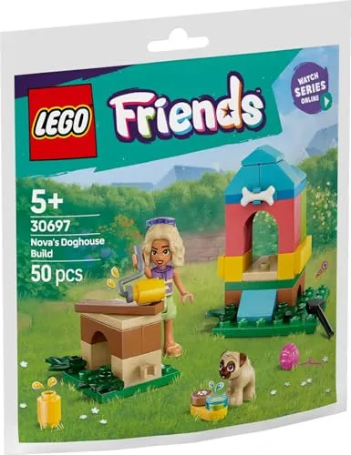 Lego® Friends Novas Selbstgebaute Hundehütte (30697) – 50 Teile Kreatives BAU- & Spielset für Kinder