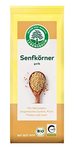 Lebensbaum Senfkörner, Gelb, 80 g