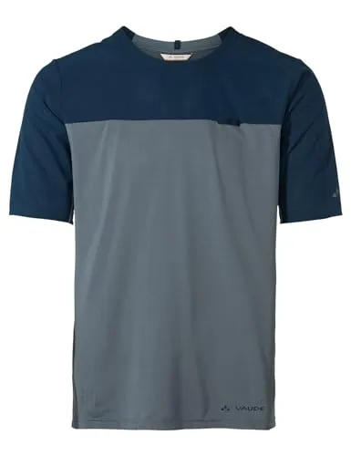 Vaude Herren Kuro II Radtrikot XL - Blau - Radtrikot für Herren, leicht und atmungsaktiv, ideal für ambitionierte Radfahrer, die Komfort und Stil suchen.