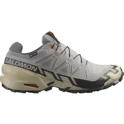 Salomon Herren Speedcross 6 GTX grau 46.0 - Laufschuhe für jedes Gelände mit wasserdichter Membran, optimalem Komfort und rutschfester Außensohle für sicheren Halt bei Nässe.