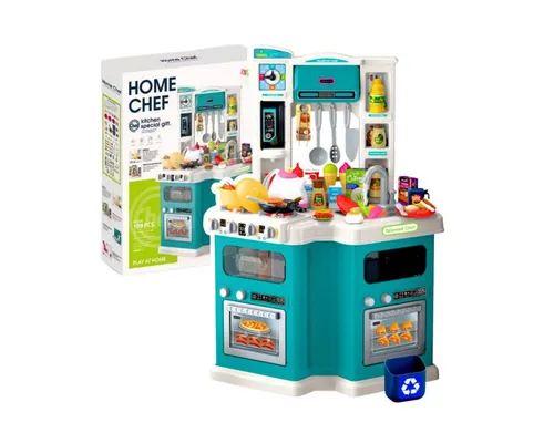 Lean Toys Große Kinderküche mit Kochgeräuschen und 109-tlg. Zubehör - Entdecke die Lean Toys Große Kinderküche! Mit 109 Teilen und realistischen Kochgeräuschen wird das Spielen zum Erlebnis. Ideal für kreative Rollenspiele und stundenlangen Spaß.