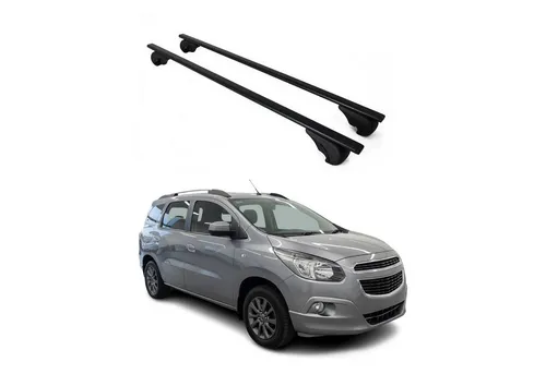 OMAC Dachträger Grundträger für Chevrolet Spin 2012-2016, 75kg - Dachgepäckträger aus leichtem Metall, abnehmbar und wasserbeständig. Ideal für Fahrräder, Ski und mehr – für vielseitige Abenteuer geeignet.