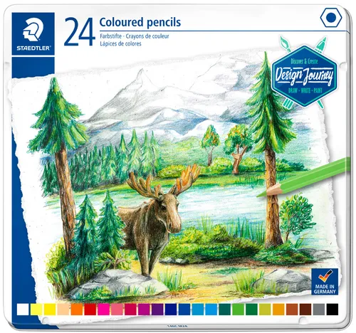 STAEDTLER Buntstift Design Journey 24er Metalletui