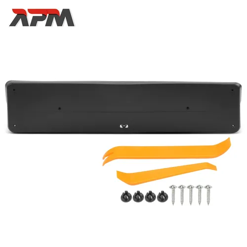 Kennzeichenhalter Vorne Schwarz 520mm für Mercedes-Benz R-Class W251 2010-2014