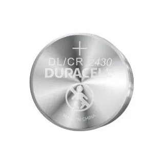 Duracell Batterie Lithium, Knopfzelle, CR2430, 3V Electronics, Retail Blister (2-Pack)