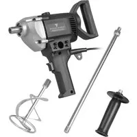 STAHLWERK Rührwerk RW-800 ST für Mörtel und Beton - Leistungsstarkes Rührwerk mit 800 W für müheloses Anrühren von Baustoffen. Ergonomische Griffe und stabiler Rührkorb sorgen für komfortables Arbeiten und optimale Ergebnisse.