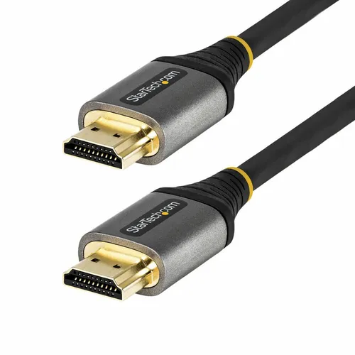 StarTech.com HDMI 2.1 Kabel - 1m Ultra High Speed - HiFi-Kabel für 8K 60Hz und 4K 120Hz mit 48Gbit/s, ideal für hochwertige Videoübertragungen und Gaming, flexibel und robust mit TPE Ummantelung.