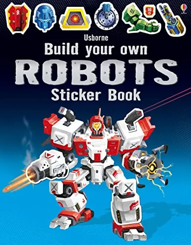 Build Your Own Robots Sticker Book (Build Your Own Sticker Books)