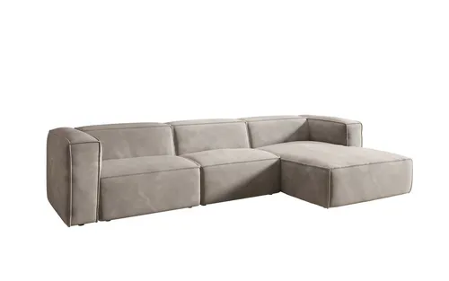 Luxusbetten24 Sofa Designer Sofa Comfy in Samt