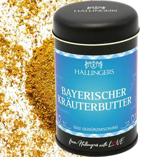 Hallingers Genuss Manufaktur Gewürz-Mischung für Baguette/Dips, Gemüse & Fleisch|Made in Bayern