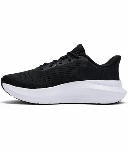 Under Armour Rogue 5 Laufschuhe für Damen Größe EU 39 - Schwarz - Laufschuhe für Damen mit Charged Cushioning Technologie für optimale Dämpfung und Komfort. Atmungsaktives Obermaterial und strapazierfähige Gummisohle für maximale Leistung beim Laufen.