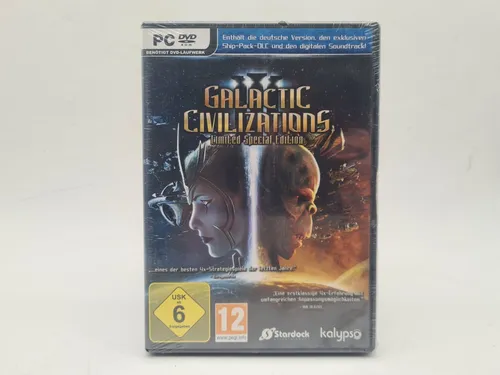 Galactic Civilizations III Limited Special Edition - PC Spiel OVP - Genre: Familie/Kinder, Plattform: PC, entdecke die limitierte Sonderausgabe mit exklusiven Inhalten für ein einzigartiges Spielerlebnis.