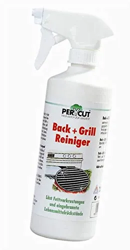 Perycut Back- & Grillreiniger 500ml mit Sprüher -eignet sich für Backöfen, Griller, Herdplatten, Fritteusen, usw.