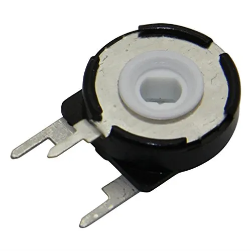 2X PT15NH05253A2020S Potentiometer: für den Einbau 1-Drehung,stehend 25kΩ 250mW