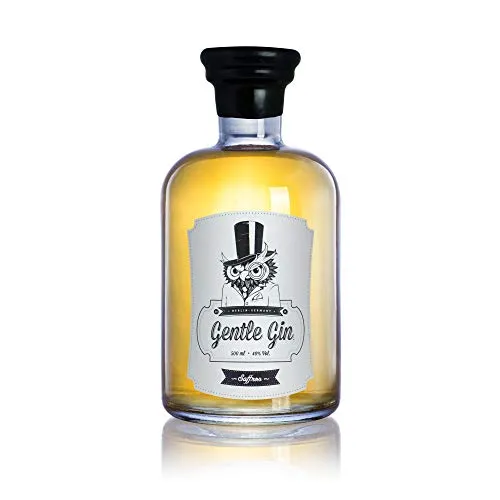 Gentle Gin Saffron - Small batch - Hand made, 0.5 l