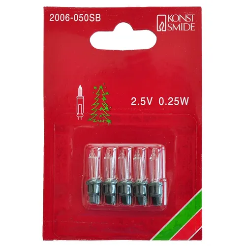 Konstsmide 2006-050SB Ersatzbirne 5er-Blister von Konstsmide