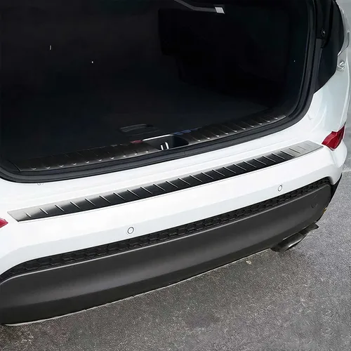 OMAC Ladekantenschutz für Hyundai Tucson 2015-2018 - Abdeckblenden, aus rostfreiem Edelstahl für höchsten Schutz und elegantes Design, einfache Montage ohne Bohren oder Schneiden, perfekt für die gesamte Ladefläche.