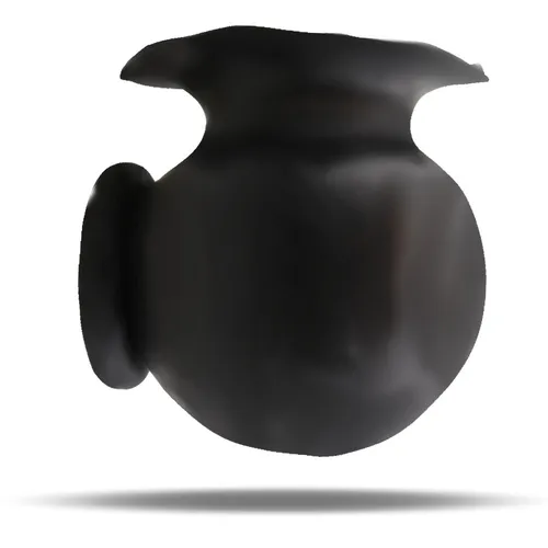 LatexDreamwear 100% Latex Hodensack / Hoden Kondom sexy rund m Rollrand - B -