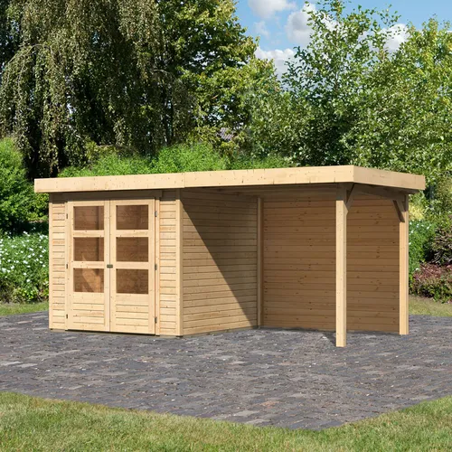 Karibu Holz Gartenhaus Set 