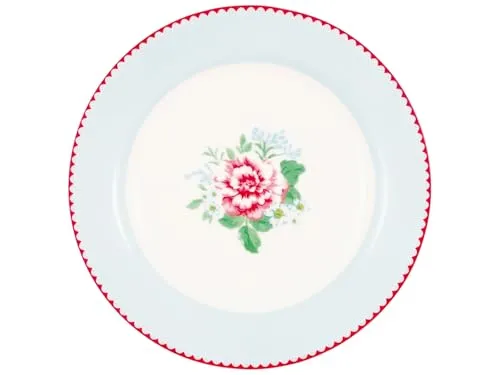 GreenGate Alivia Frühstücksteller Pale Blue 20,2 cm in blau von GreenGate