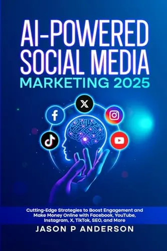 AI-Powered Social Media Marketing 2025: Cutting-Edge Strategies to Boost Engagement and Make Money Online with Facebook, YouTube, Instagram, X, TikTok, SEO, and More