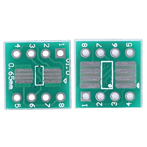 100PCs Konvertermodul Leichtes SOP8 SSOP8 zu DIP8 TSSOP8 DIP SMD zu Lnline Adapterplatinen für Leiterplatten