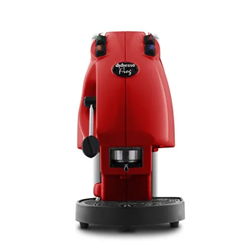 Didiesse Frog Revolution Maschine - Red - Kaffeepadmaschine mit 15 bar Druck und 650 W Leistung, ideal für Liebhaber von frisch gebrühtem Kaffee und Waffeln.