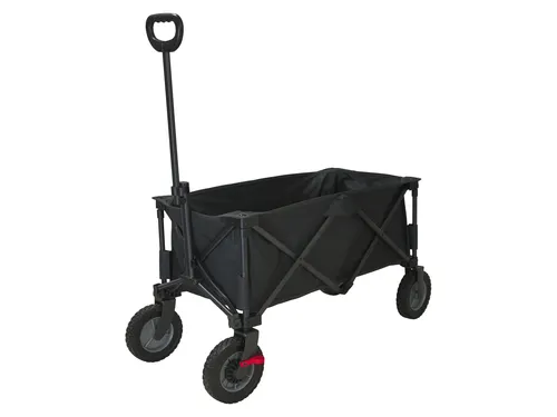 CRIVIT Bollerwagen mit Tragetasche und Transportgriff