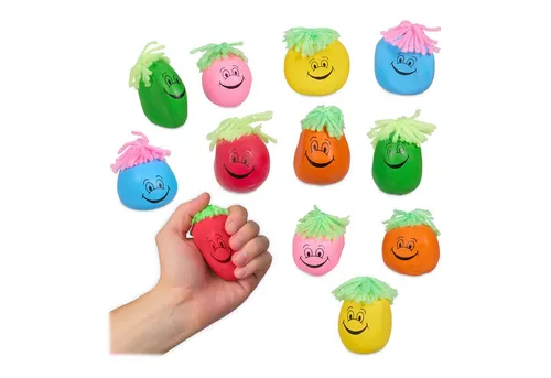 relaxdays Physioball Stressball 6 cm 12er Set (12-St., 12erSet)