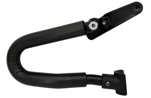 abc HOME | Rollator & Rollstuhl | 2in1 | klappbar | Tasche | verstellbare Höhe (Artmlehnen 2er Set)