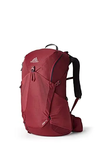 Jade 28 Rucksack rot, 28 Liter Größe S/M - Transport - Ideal für Outdoor und Sport, aus 40% recyceltem Material und mit Schaumstoffpolsterung für optimalen Komfort.