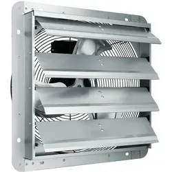 VEVOR Abluftventilator 409 mm - Wandmontage - Ventilatoren mit 1506 CFM Luftvolumen, ideal für frische Luftzirkulation. Geräuscharm, sicher und einfach zu installieren, perfekt für Küchen und Werkstätten.