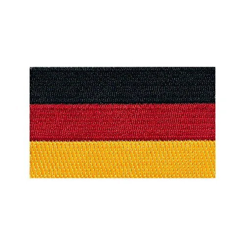 hegibaer 150 x 90 mm Deutschland Flagge Berlin Germany Big Patch Aufnäher Aufbügler XXL 0674