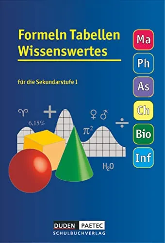Formeln Tabellen Wissenswertes von Duden