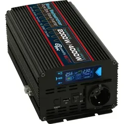 Spannungswandler Eingang DC 24V Ausgang AC 220-250V Reiner Sinus Wechselrichter 2000W/4000W peak