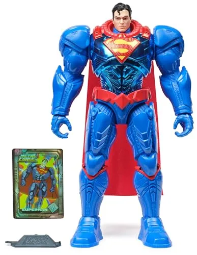DC Comics Superman Metal Force XL Heroes 30 cm - Sammlerstück der DC Comics Superman Figur, 30 cm groß, aus robustem Metall für langlebigen Spielspaß und beeindruckende Präsentation.