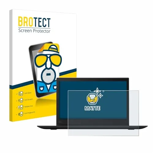 BROTECT Entspiegelungs-Schutzfolie für Lenovo ThinkPad X1 Yoga (3. Gen.) Matte Displayschutz-Folie, Anti-Reflex, Anti-Fingerprint