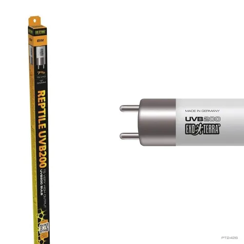 Exo Terra T5-VHO Hochleistungs-UVB200-Lampe 8Watt mit 7%UVB 300mm NEUHEIT 2025