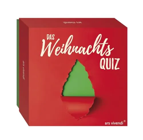 Weihnachts-Quiz – Quizspiel Weihnachten mit 66 Karten - Gesellschaftsspiel mit 66 spannenden Fragen rund um Weihnachten für die ganze Familie – perfekt für festliche Abende und als Geschenkidee!